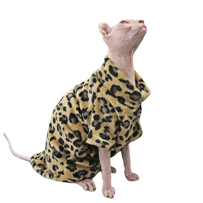 Cat Clothes for Sphynx Cat Clothes Fashion Winter Soft Warm Cat Clothing Comfort Thickened Hairless Cat Kitten Outfits Clothes