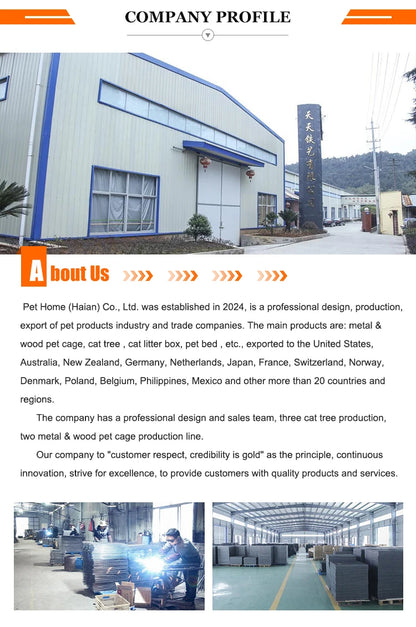 Solid Wood 1 Multi-Level Cat Climbing Frame Large Cat Tower Cat Tree Villa