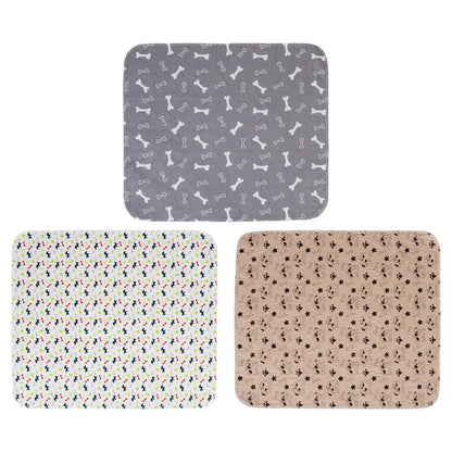Dog Pee Pads Fast Absorbent Pet Training Mat Reusable Washable Absorbent Pee Pads For Home Potty Playpen Crate Litter pad
