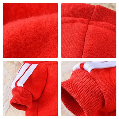 Dogs Cats Soft Hoodie Sweatshirt with Letters Autumn Winter Pet Warm Coat for Medium Large Dogs Comfortable Dogs Clothes Fashion