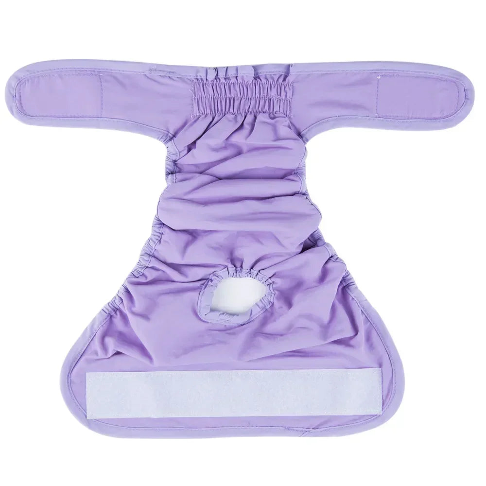 Reusable Female Dog Diapers Warps High Absorbent Doggie Puppy Nappies Adjustable Pet Panties for Small Medium Large Girl Dogs