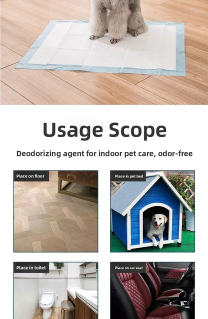 Pet Urinal Mat Dog Urine Pad Odor Elimir Pet Diaper Dog Training Pads  Teddy Disposable Training Pads Pet Supplies