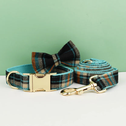 Luxury Dog Leash and Collar ，retractable walking collar for small and big pet .