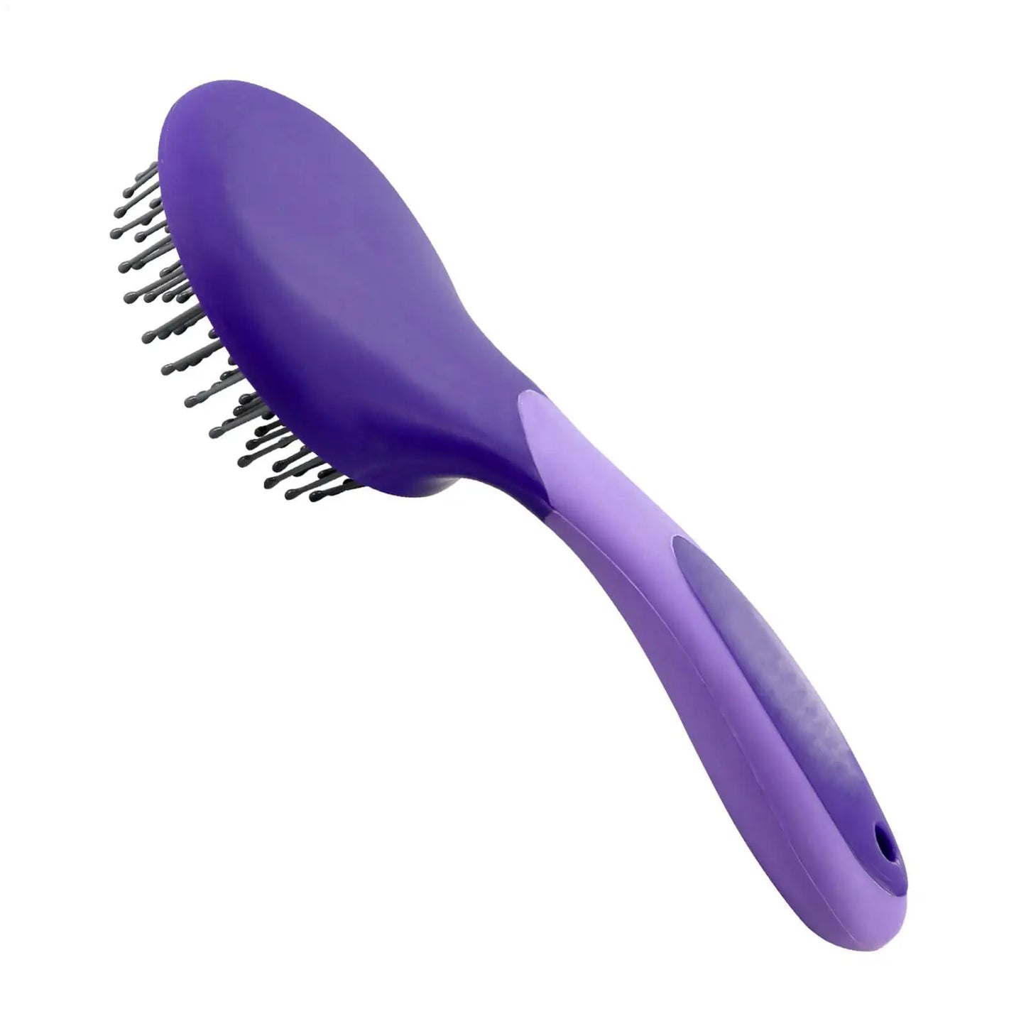 Horse Mane & Tail Brush Professional Humanized Handle Horsetail Comb Horse Grooming Brushes Mane and Tail Brush Pet Brush Comb