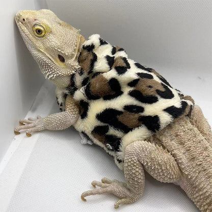 Fashion Bearded Dragon Clothes Costume Accessories Warm Apparel Clothing Hand-made Warm Coat Jackets for Small Animal Geckos