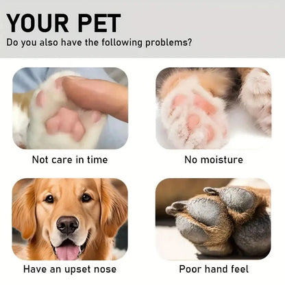 45g Pet Claw Care Cream, Coconut Oil and Niacinamide Pet Claw Cream - Deep Moisturizing, Non-Greasy, Quickly Relieves Dry Claw