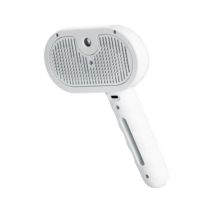 Dog Comb Pet Steam Massage Brush Safe Round Head Soft Teeth Spray Hair Removal Comb for Dog Universal for Cats Dogs Accessories