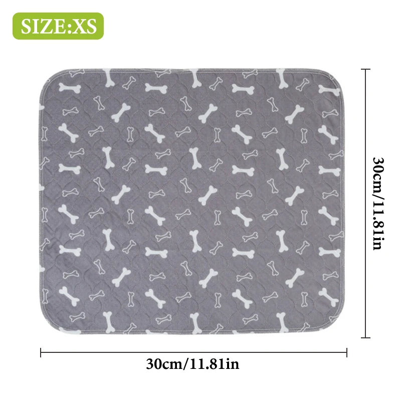 Pheromone-Infused Puppy Pads, Reusable Dog Training Pee Mats, Robust 4-Layer Leak-Proof Padding with Anti-Slip Base
