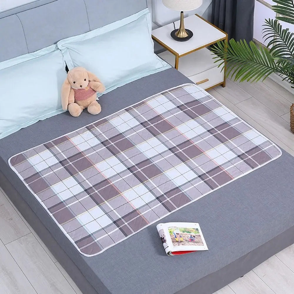 Pet Diaper Pads 80*120cm Urine Mat Cute Waterproof Urine Pads Cloth Large Breathable Bed Protector Diaper Toddlers