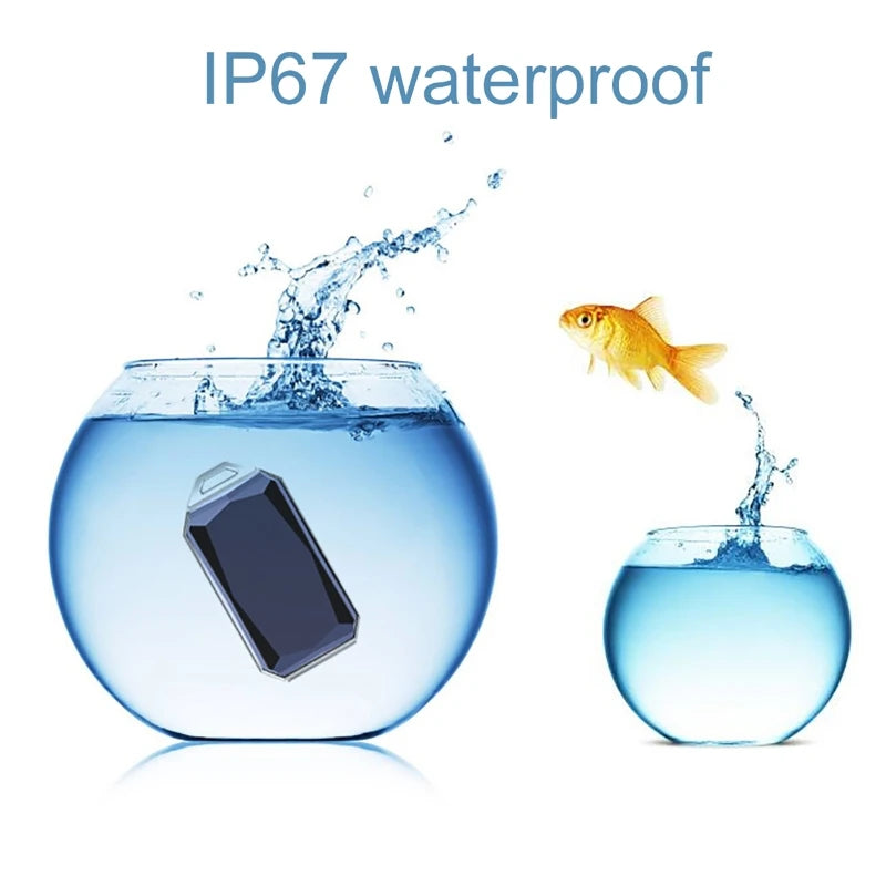 Waterproof Pet Collar Wifi Mini Light GPS Tracker For Pets Dogs GPS Tracker Kids Personal Locator Anti-Lost Tracking Device