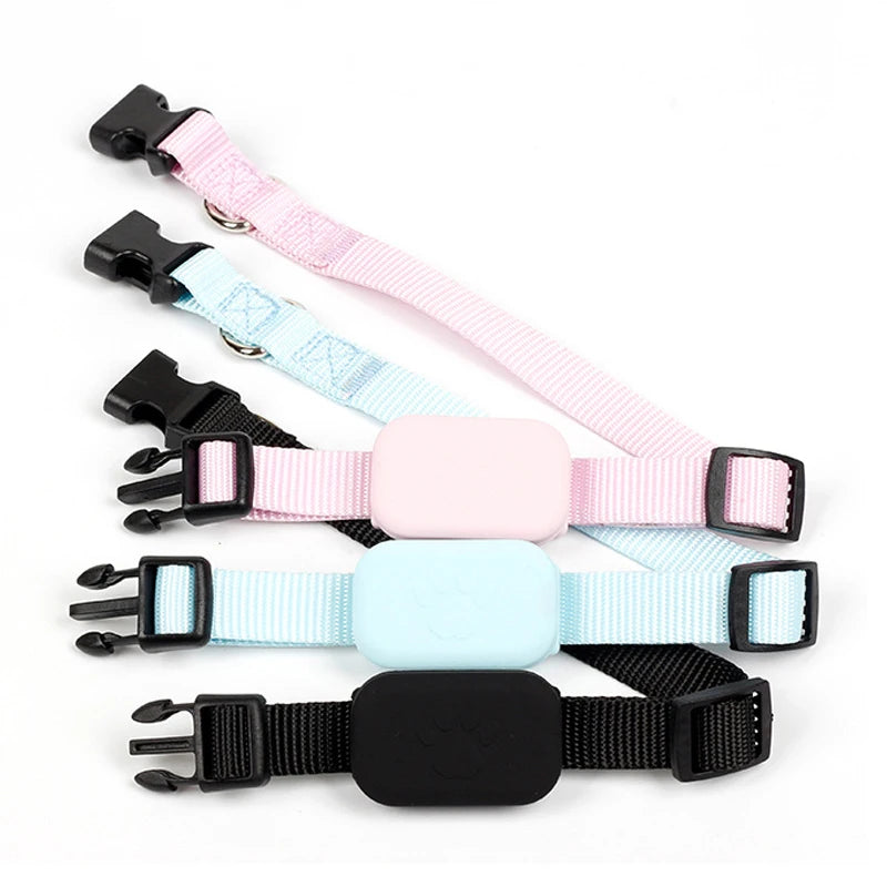 New Pet GPS Tracker Collar for Cats Dogs iOS Compatible Find My Device Anti Lost Waterproof Real Time Tracking Smart Locator