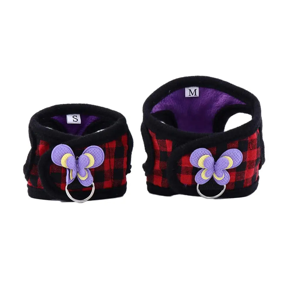 Mice Rat Ferret Outdoor Walking Corset Traction Guinea Pig Clothes Vest Leash Set Chest Strap Harness  Leash Small Pet Products