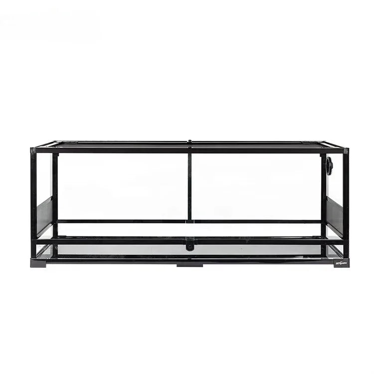 Reptile Terrarium 242 L 1.2 Meter 64 Gal Big Reptile Enclosure Glass Bearded Dragon Tank Habitat