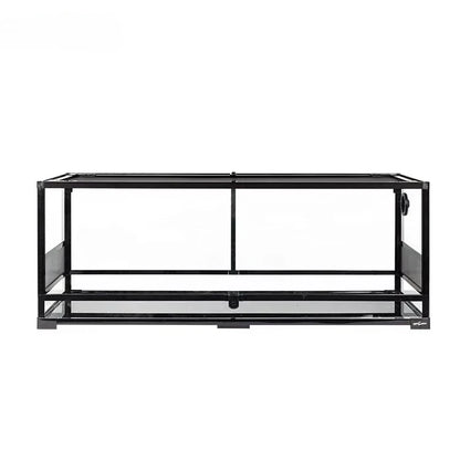 Reptile Terrarium 242 L 1.2 Meter 64 Gal Big Reptile Enclosure Glass Bearded Dragon Tank Habitat