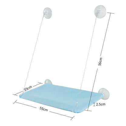 Cat Hammock Beds With Mat Cat Bed Hanging Window Shelf Seat For Cats Comfortable Pet Nest Pet Accessories Bed for Cats Supplies
