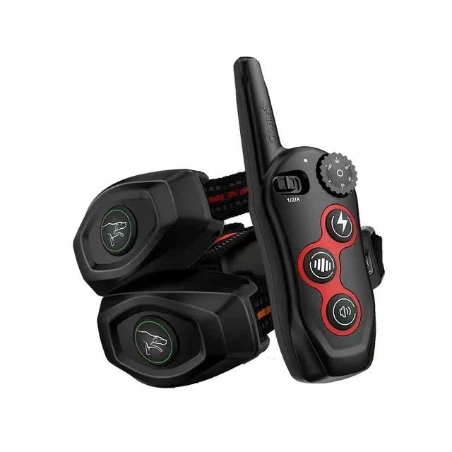 Electric Dog Training Collar, Remote Control, Anti Bark Collars for Dogs, Vibration Sound, Rechargeable, Waterproof, Pet Colar