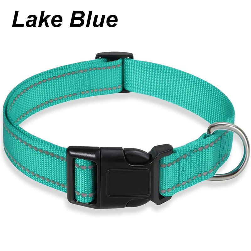 Nylon Pet Collar Pet Leash Chest Strap Dog Leash Collar For Small And Medium-Sized Pets Pet Supplies Dog Leash Collar Adjustable