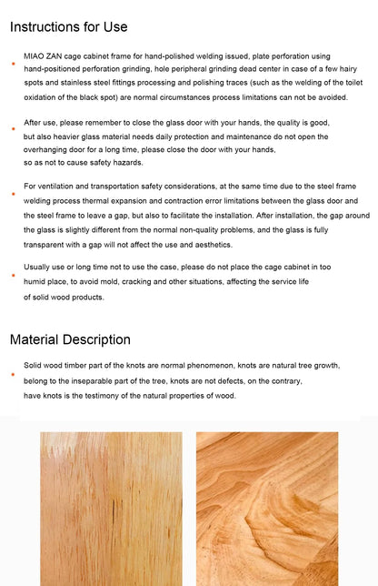 Solid Wood 1 Multi-Level Cat Climbing Frame Large Cat Tower Cat Tree Villa