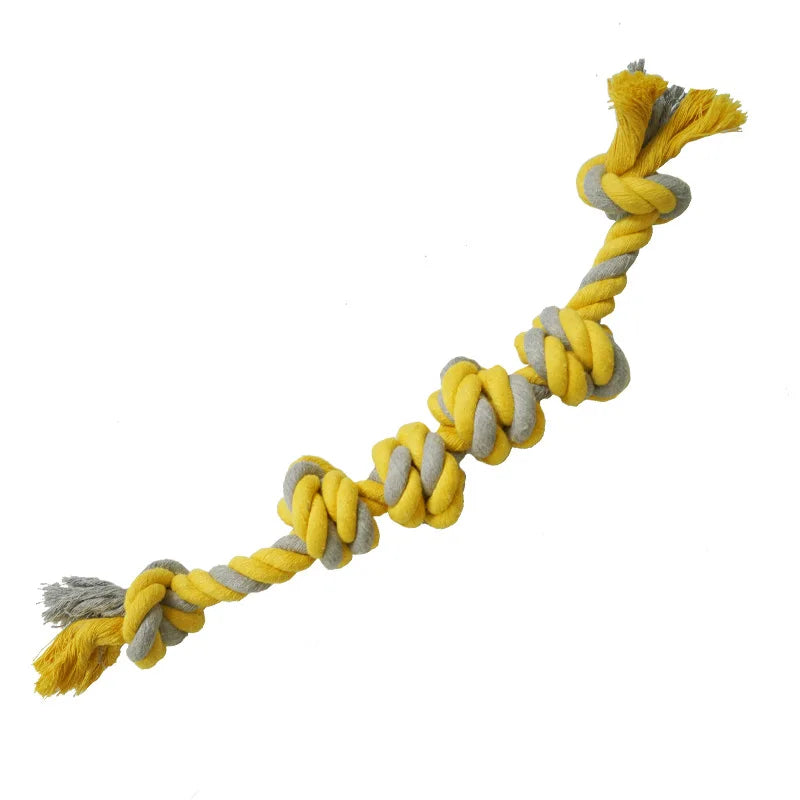 Rope Toy for Large Dogs, Pet Toothbrush, Bite Resistant, Cotton Interactive Training Stick, Knot Rope Toys, Pet Accessories