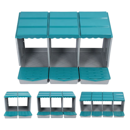 Chicken Nesting Box PP Chicken Egg Laying Box for Hens Ducks Poultry Comfortable Spacious Easy To Clean Chicken Egg Laying Box
