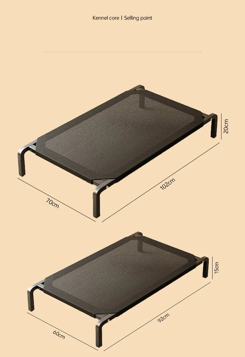 Moisture resistant dog bed, pet mat, pet bed, dog bed, cat bed, breathable cat bed, washable dog hammock, outdoor pet supplies