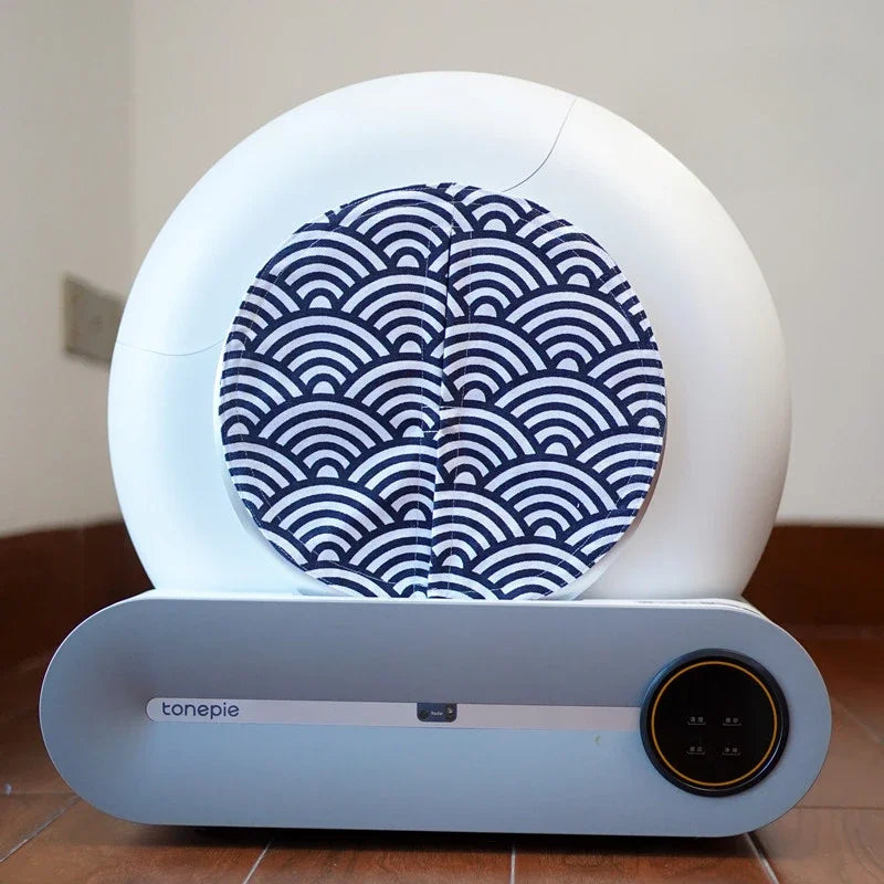 Closed Smart Litter Box Door Curtain Deodorant Pet Accessories Pure Handmade Cotton Deodorant Belt Litter Cat Toilet Cat Supplie