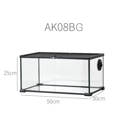 Arboreal Reptile Breeding Box Set for Lizard Snake Horned Frog Spider Scorpion,Climbing Pet Tank and Housing Kit