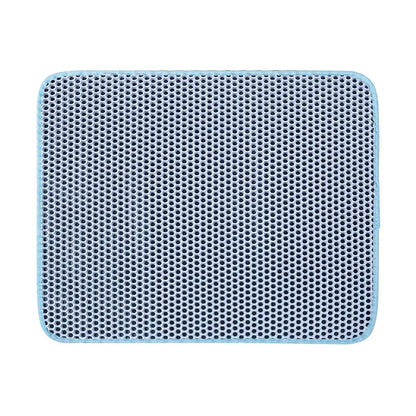 Cat Litter Mat Large Size Waterproof Pet Toilet Cat Litter Trapping Mat Non Slip Double Layer Cats Litter Box Pad Pet Product