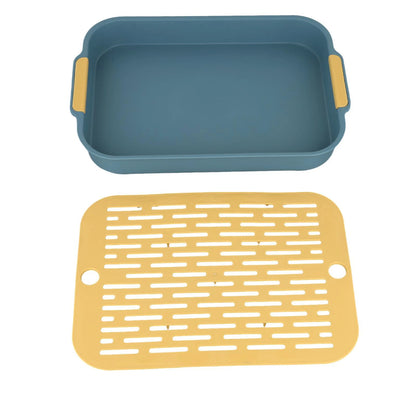 Rabbit Litter Box Pets Restroom Pet Toilet Tray Bunnies Corner Toilet Box Ferret Hamster Dragon Cat Guinea Pig Dutch Pigs