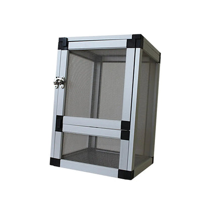 Air Screen Cages Storage Portable Reptile Cage Reptiles Habitat Breeding Box for