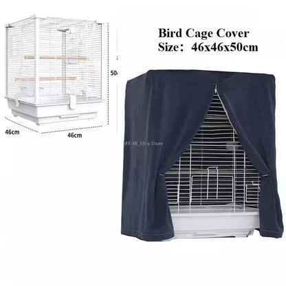 Bird Cage Cover Sunshade Breathable and Splashproof Large Bird Cage Cover Parrot Cage Shading Protective Products Bird Supplies