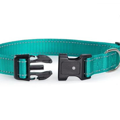 Nylon Pet Collar Pet Leash Chest Strap Dog Leash Collar For Small And Medium-Sized Pets Pet Supplies Dog Leash Collar Adjustable