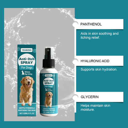 Pet Skin Care Spray - Gentle Ingredients, Relieves Pet Skin Discomfort, Topical Care Spray