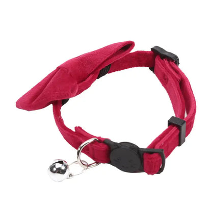 Pet Collars New Pet Bow Bell Collars Cute Cat Collars Pet Supplies Multicolor Adjustable Pets Dressing Tool Pets Accessories