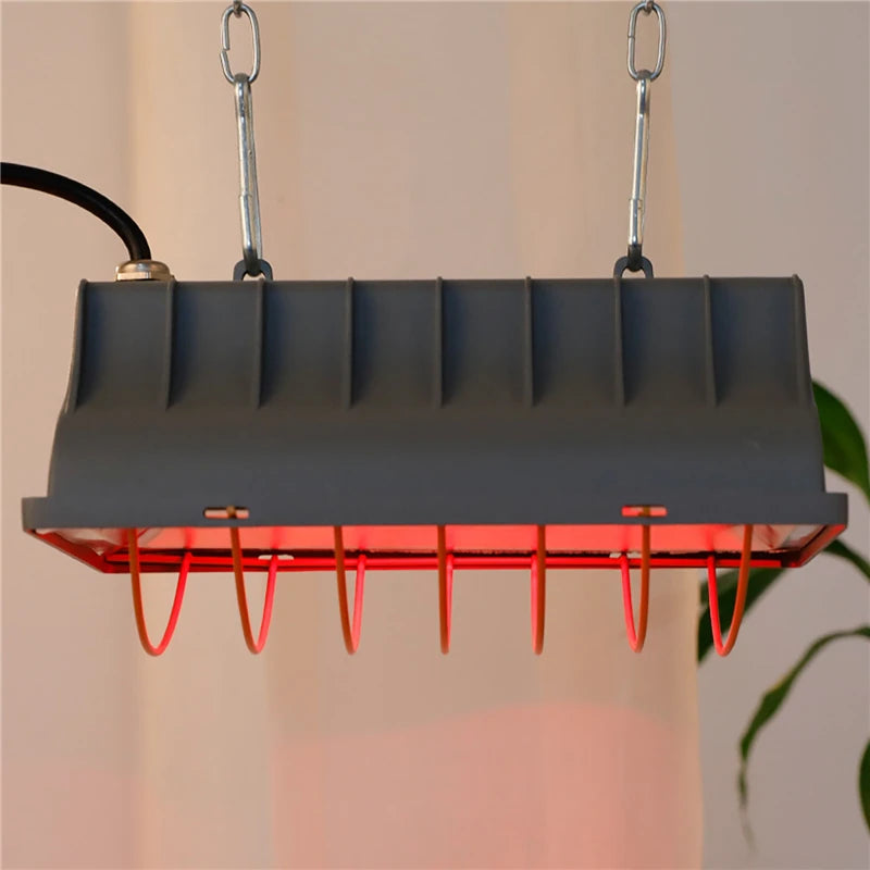 Poultry Heating Lamp 250W Constant Temperature Reptiles Animals Chicken Coop Heater Lamps Pet Heating Breeding Equipment