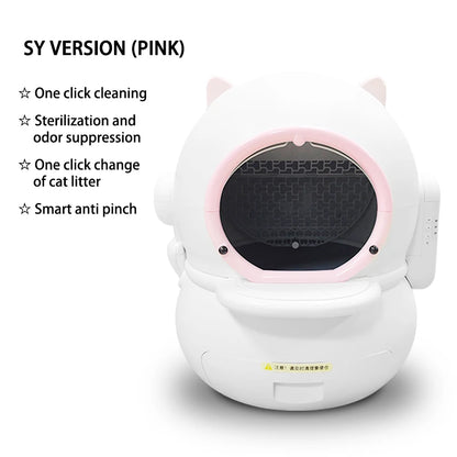Automatic Cat Box Large Capacity Cat Toilet Drawer Type Easy To Clean