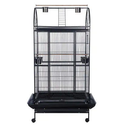 NO STOCK, PLEASE DONT BUY Wire Iron Metal Bird Cage with Wheel Aviary Canary Pigeon Breeding Aviaries Large Bird Cages