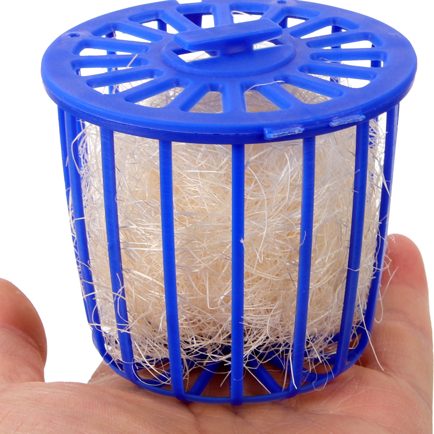 2 Pcs Bird's Nest Toy Breeding Parrot Cage Birds Bedding for Plastic House Hollow Hideaway Shelter Hanging Canary Nests Cages