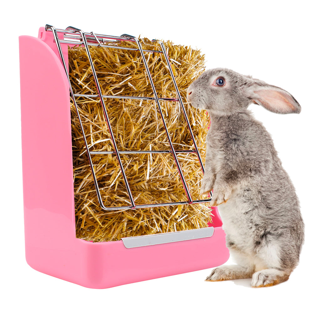 Rabbit Food Basket Spring Grass Frame Rabbit Grass Frame Grass Rack Hay Feeder Rabbit Grass Feeder Grass Hay Bowl Rack