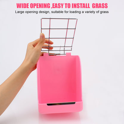 Rabbit Food Basket Spring Grass Frame Rabbit Grass Frame Grass Rack Hay Feeder Rabbit Grass Feeder Grass Hay Bowl Rack